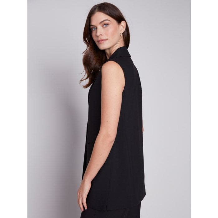 Charlie B - C6308-838B TAILORED BLAZER VEST Jackets and Coats