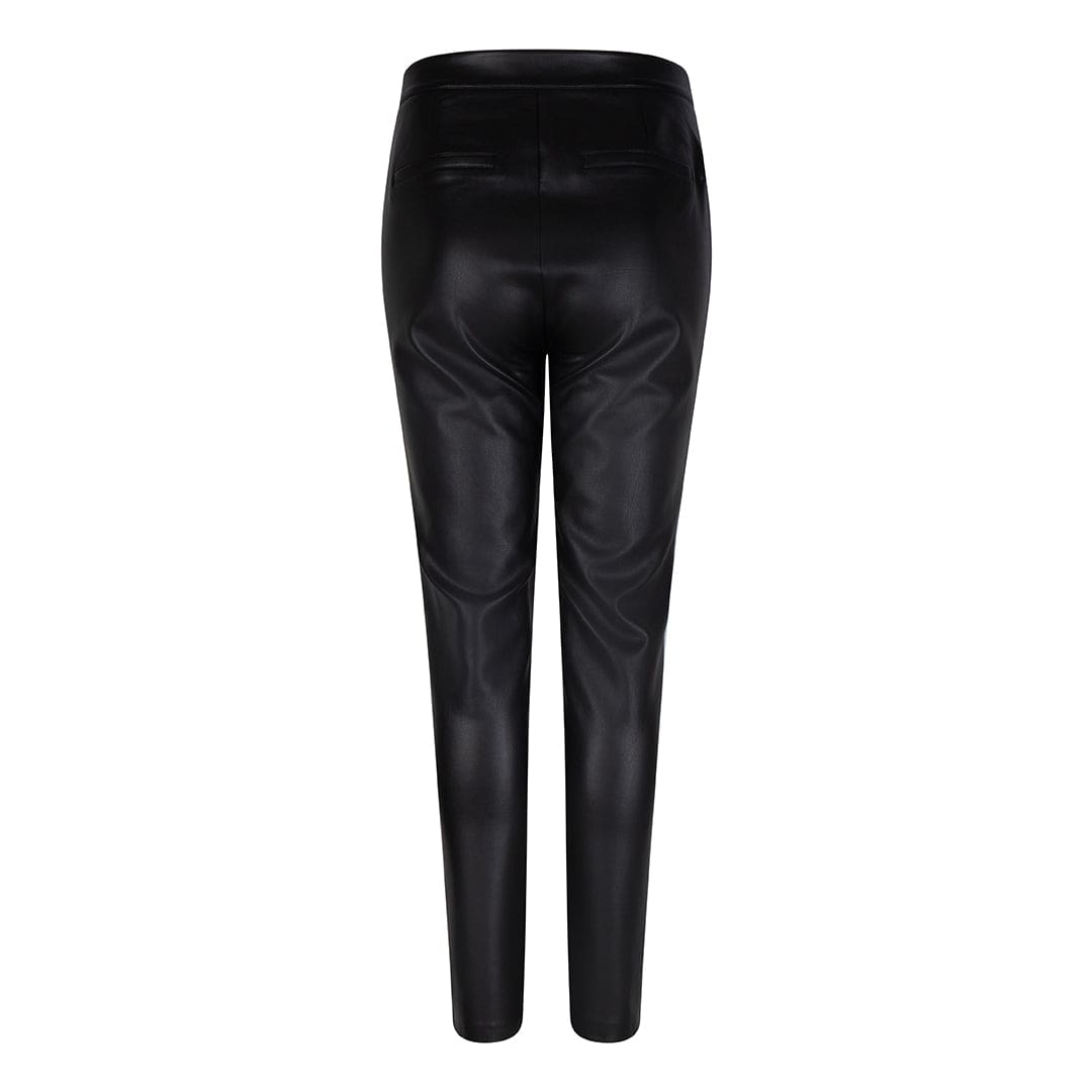 ESQUALO - F2311508 TROUSERS BUTTON CLOSURE PU - Pants