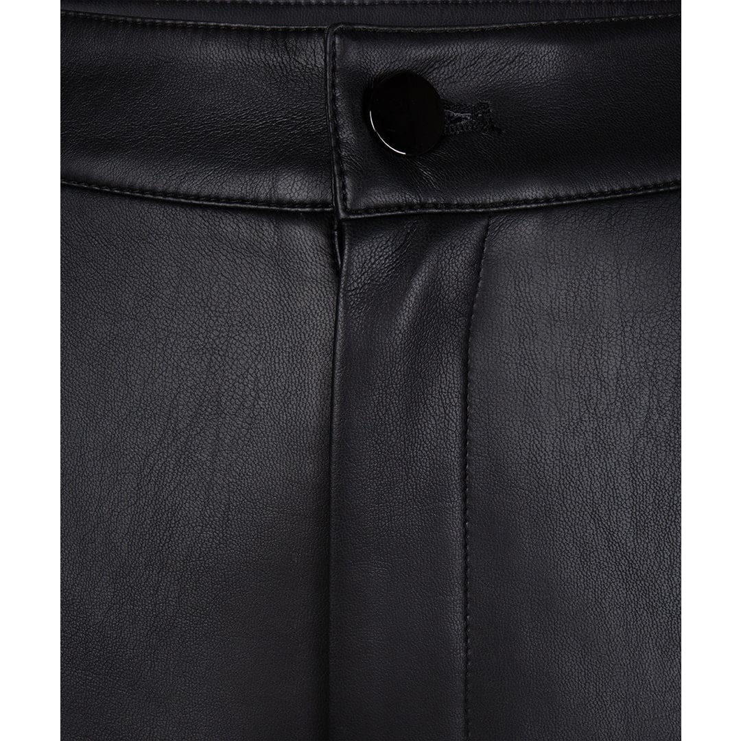 ESQUALO - F2311508 TROUSERS BUTTON CLOSURE PU - Pants