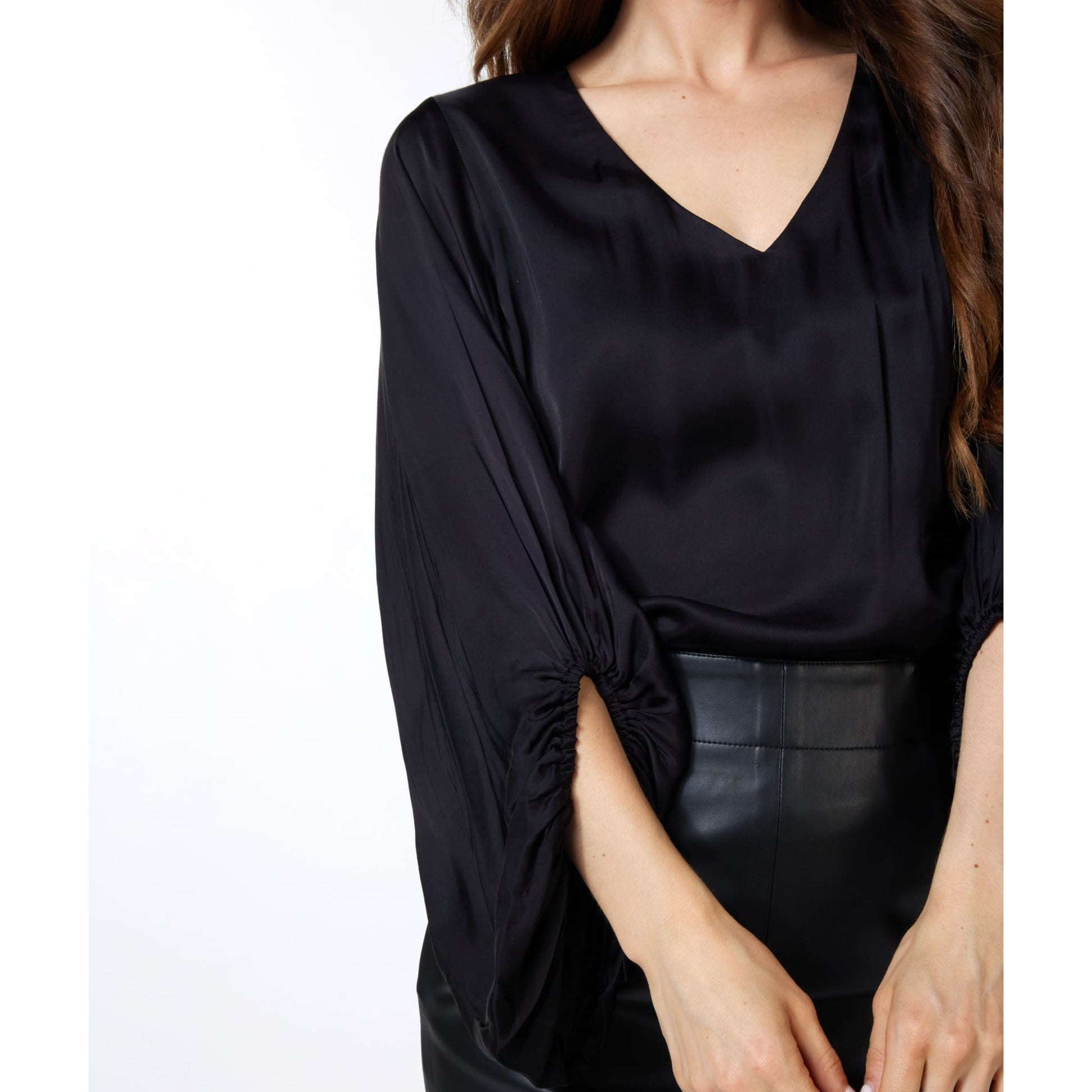 ESQUALO - F2321507 BLOUSE WIDE SLEEVE - Tops