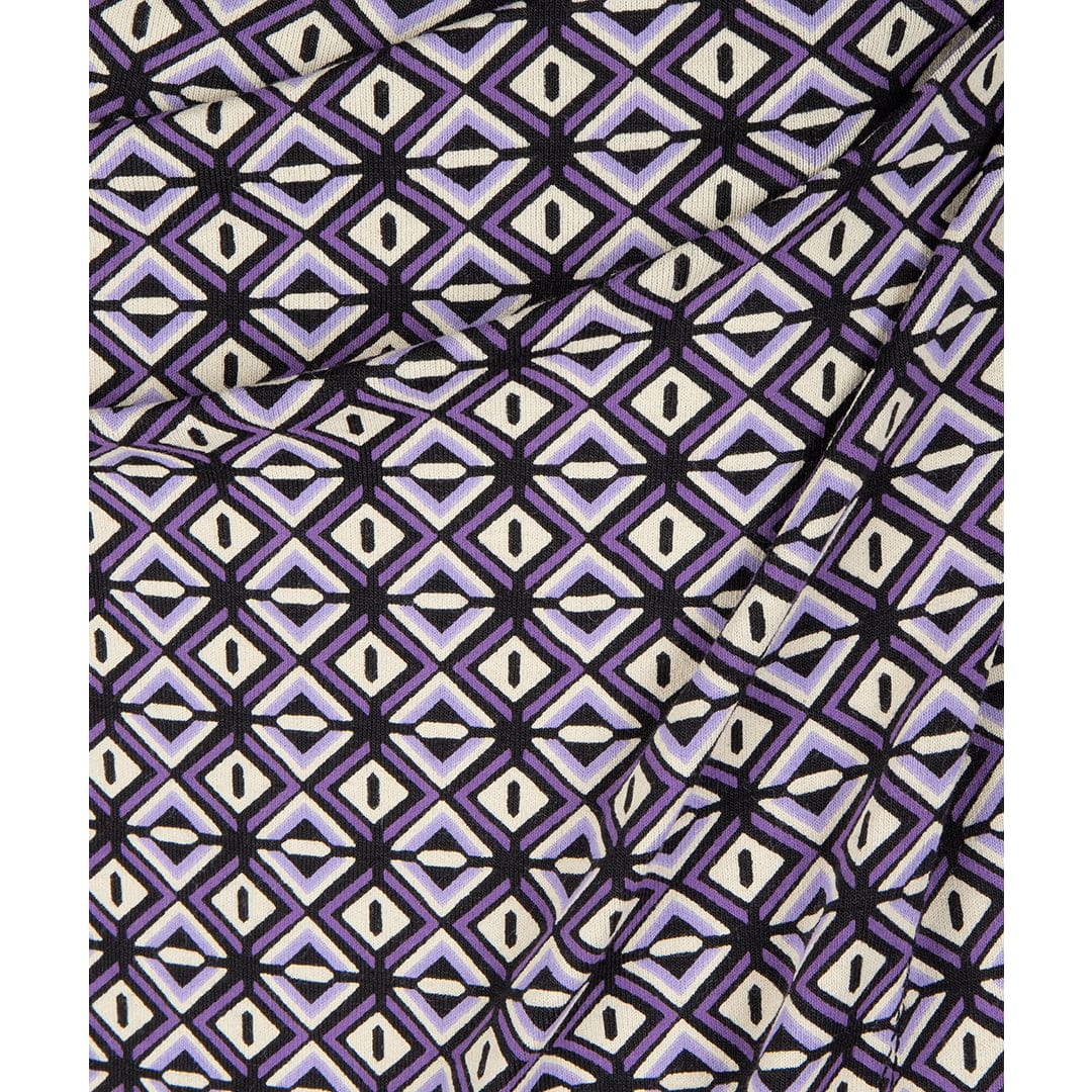 ESQUALO - F2330507 SKIRT KNOT GRAPHIC EARTH - Skirt