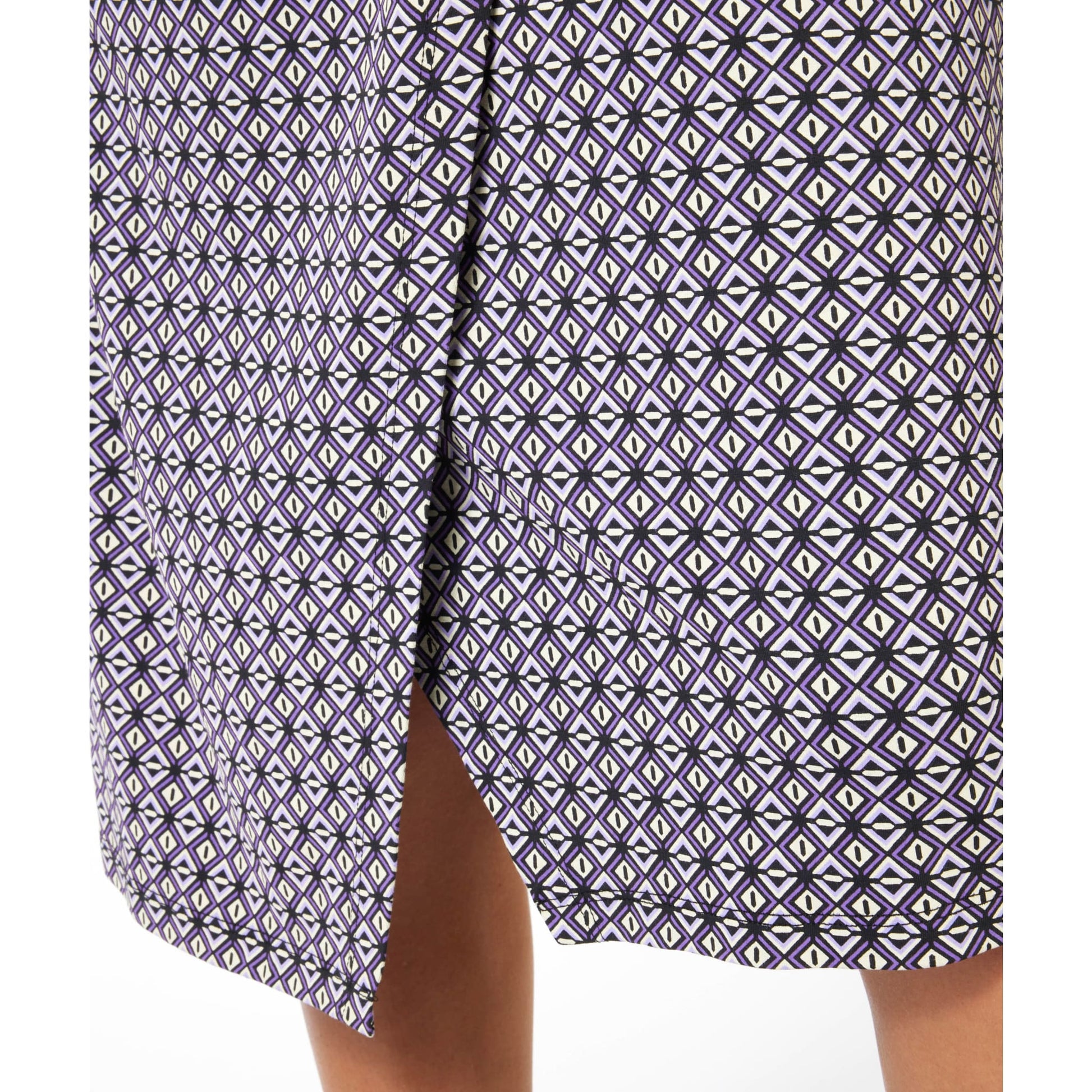 ESQUALO - F2330507 SKIRT KNOT GRAPHIC EARTH - Skirt