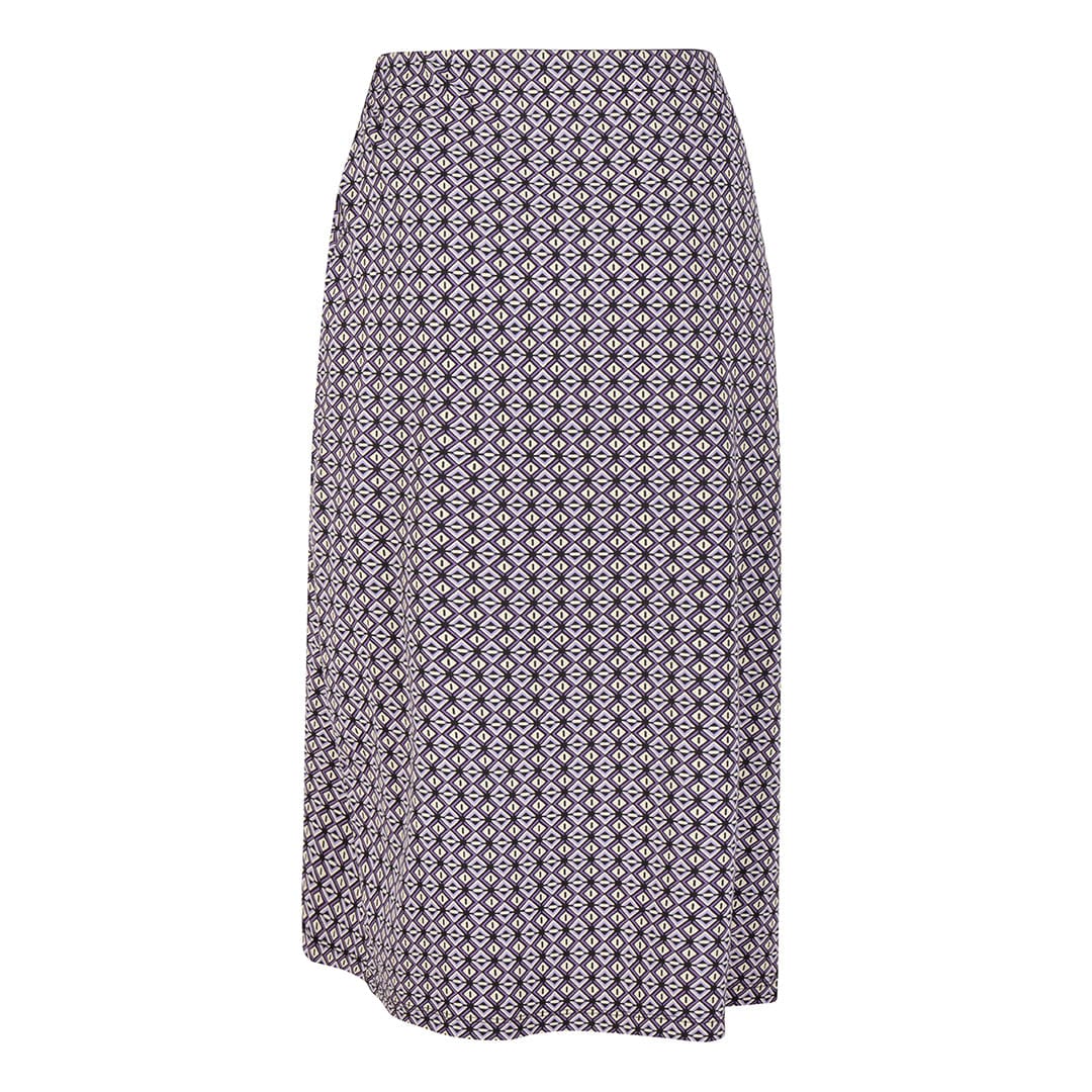 ESQUALO - F2330507 SKIRT KNOT GRAPHIC EARTH - Skirt