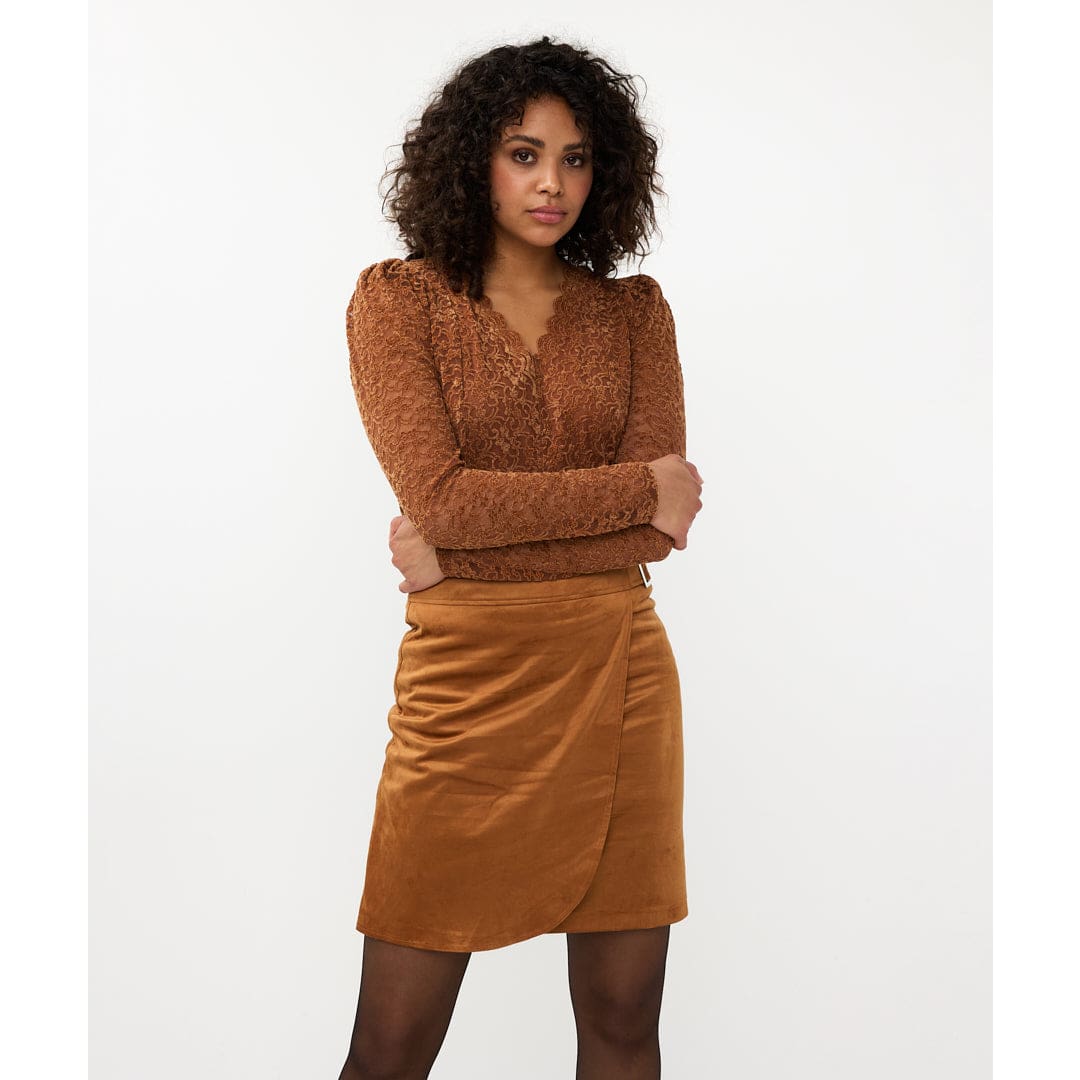 ESQUALO - F2405520 TOP LACE - Tops