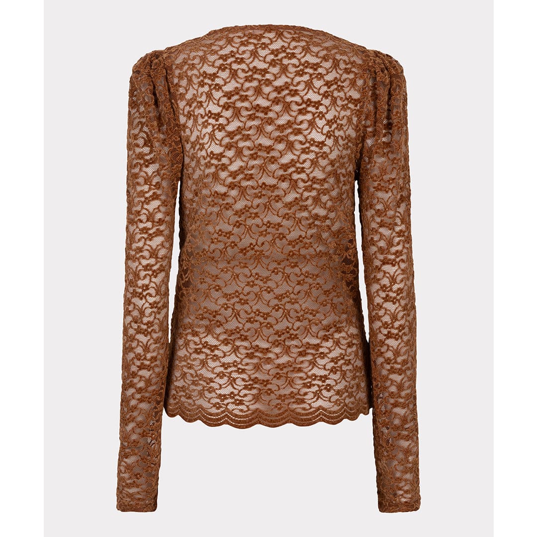 ESQUALO - F2405520 TOP LACE - Tops
