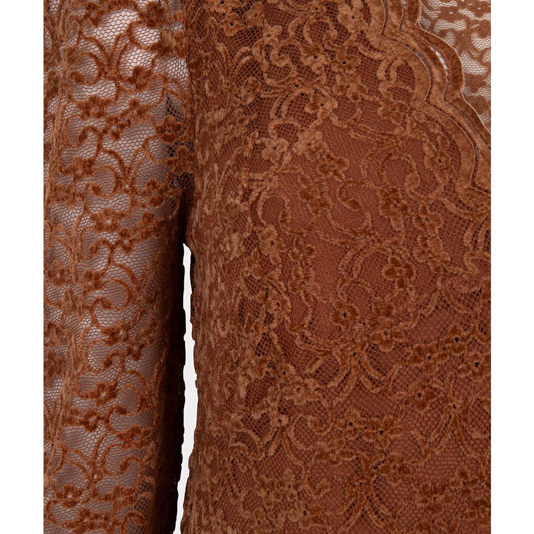 ESQUALO - F2405520 TOP LACE - Tops