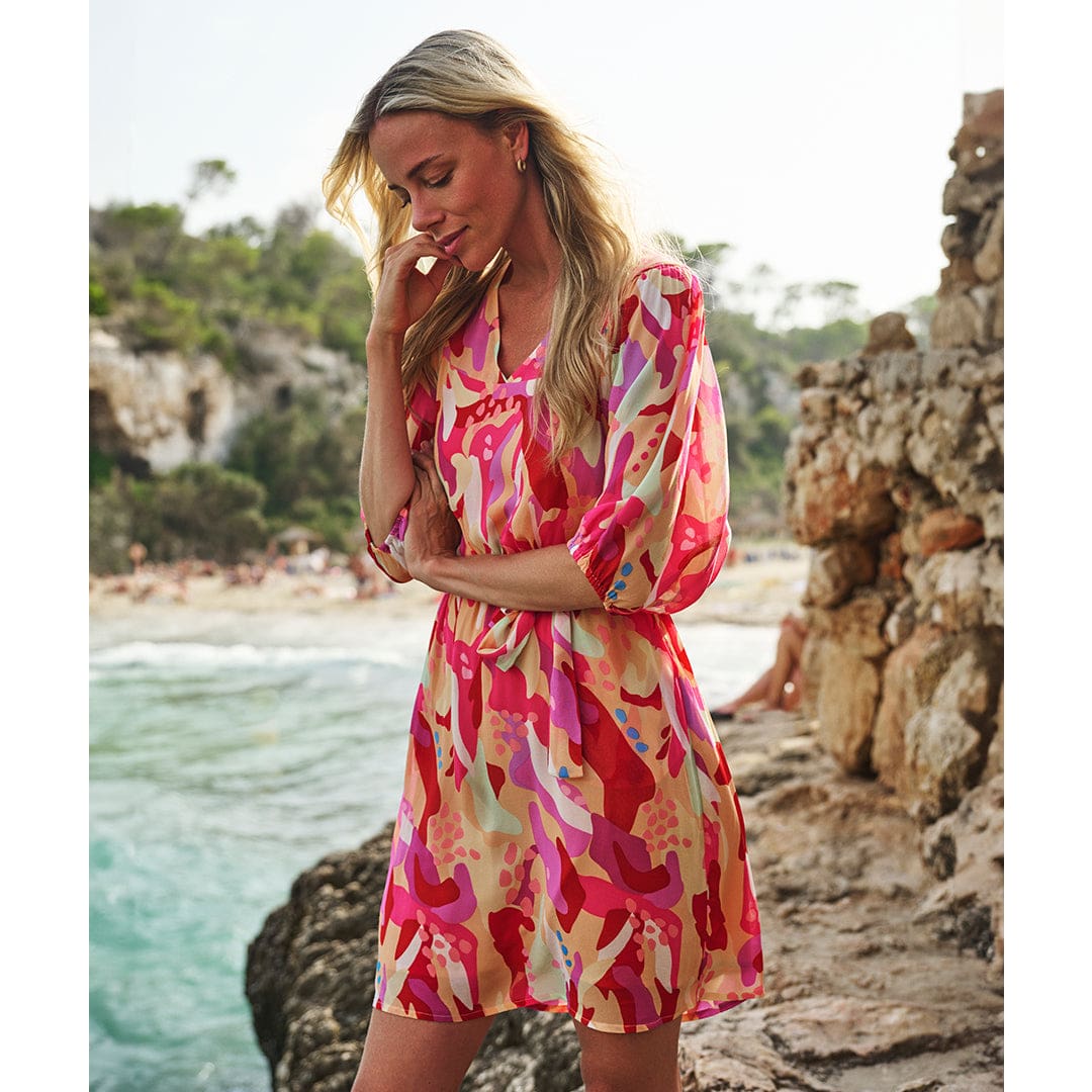 ESQUALO - HS2415202 DRESS SHORT HEAT WAVE - Dress