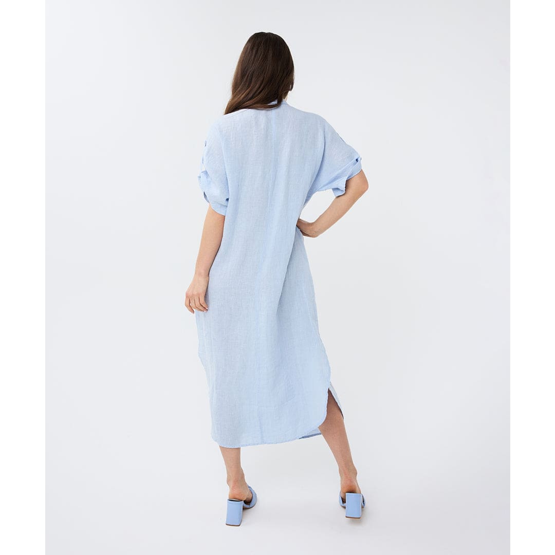 ESQUALO - HS2428207 DRESS LONG LINEN Dresses