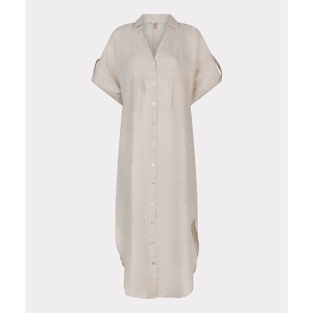 ESQUALO - HS2428207 DRESS LONG LINEN Dresses