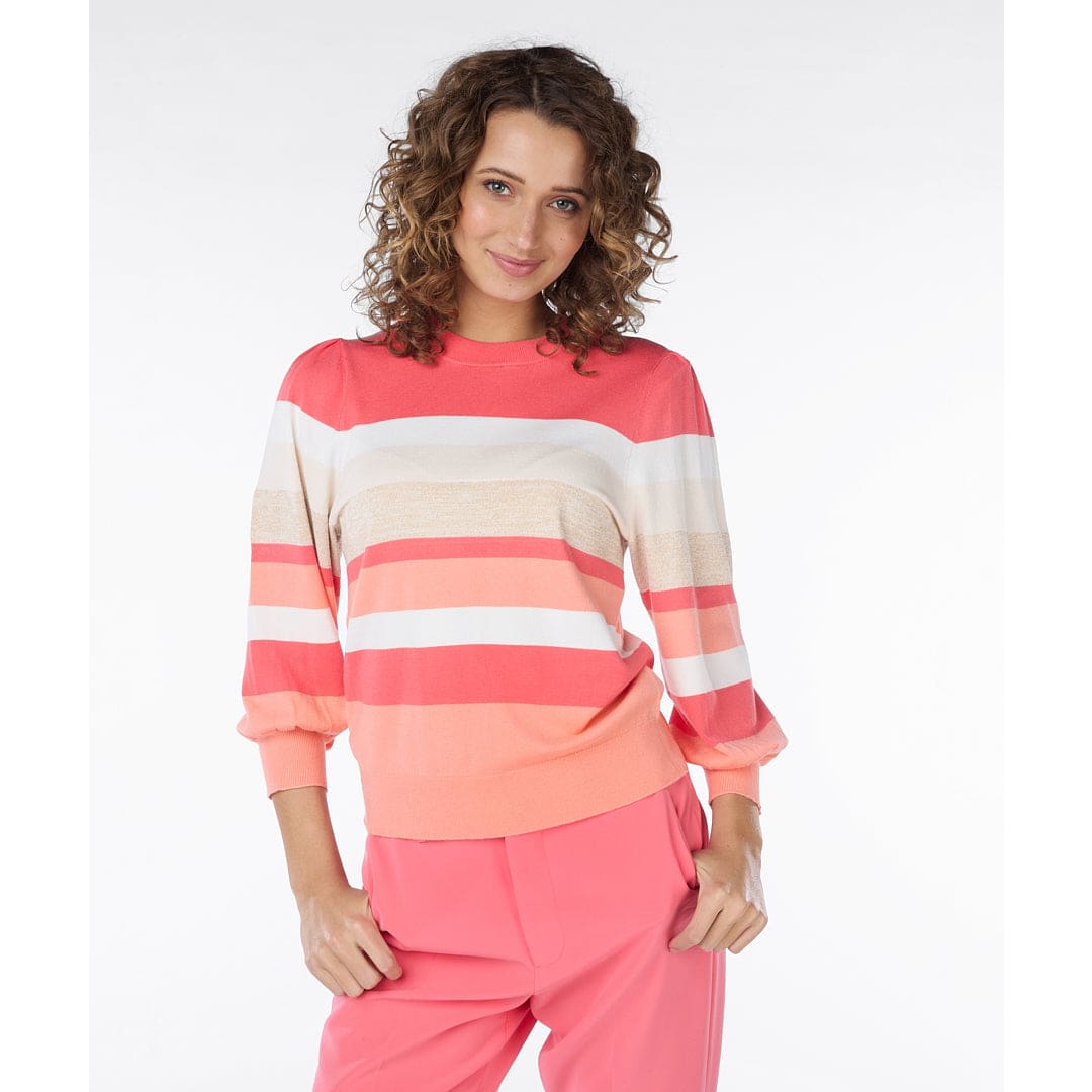 ESQUALO - SP2407024 SWEATER STRIPES Jackets and Coats