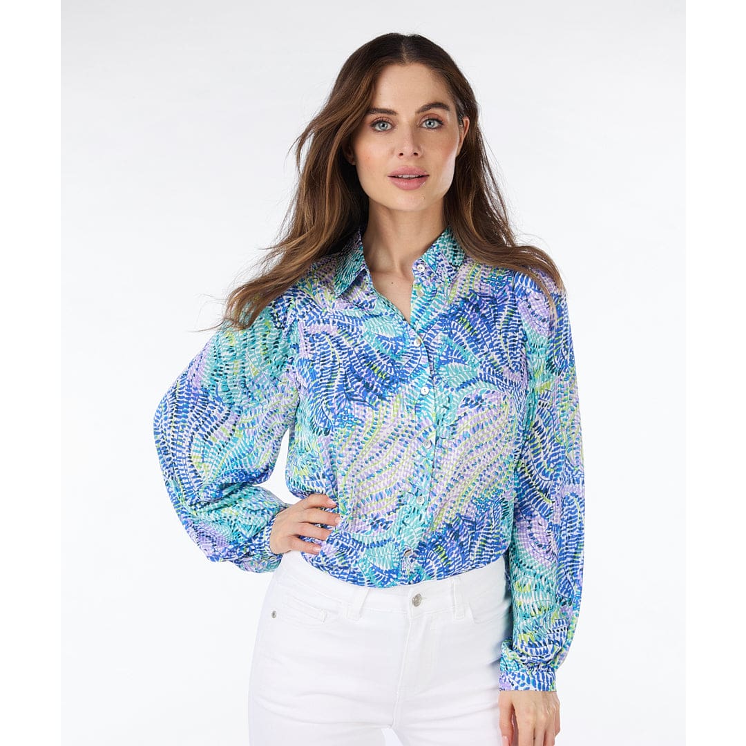 ESQUALO - SP2415012 BASIC BAYSIDE LEAVES Tops