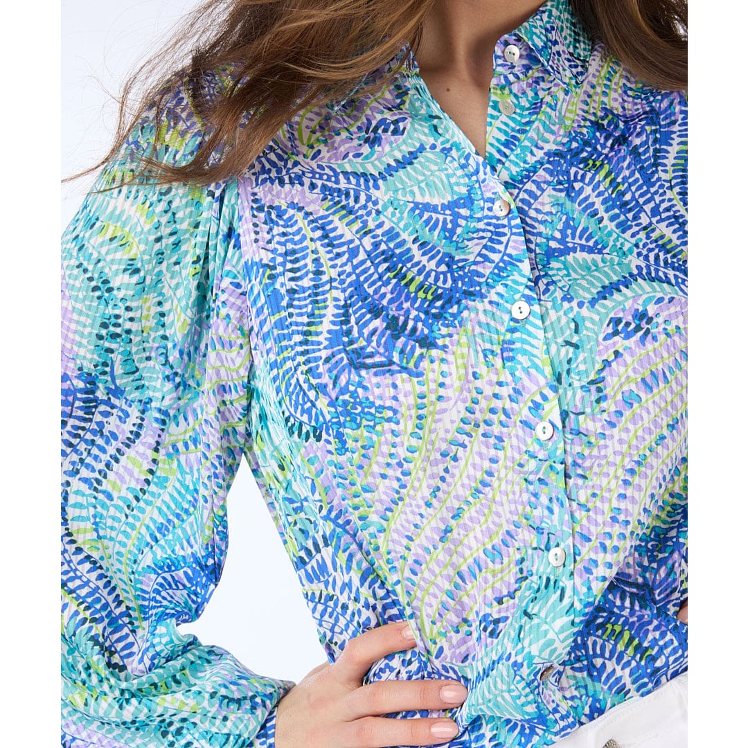 ESQUALO - SP2415012 BASIC BAYSIDE LEAVES Tops