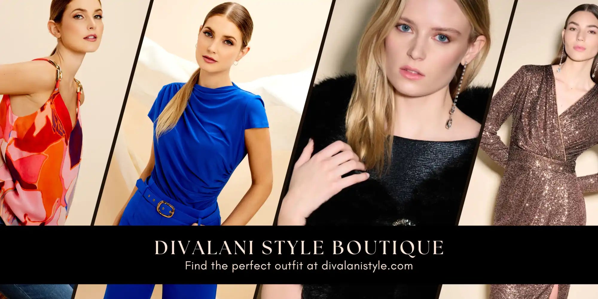 Fashion boutique advertisement.