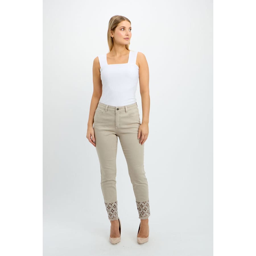 Frank Lyman - 241314U WOVEN PANT - Pants