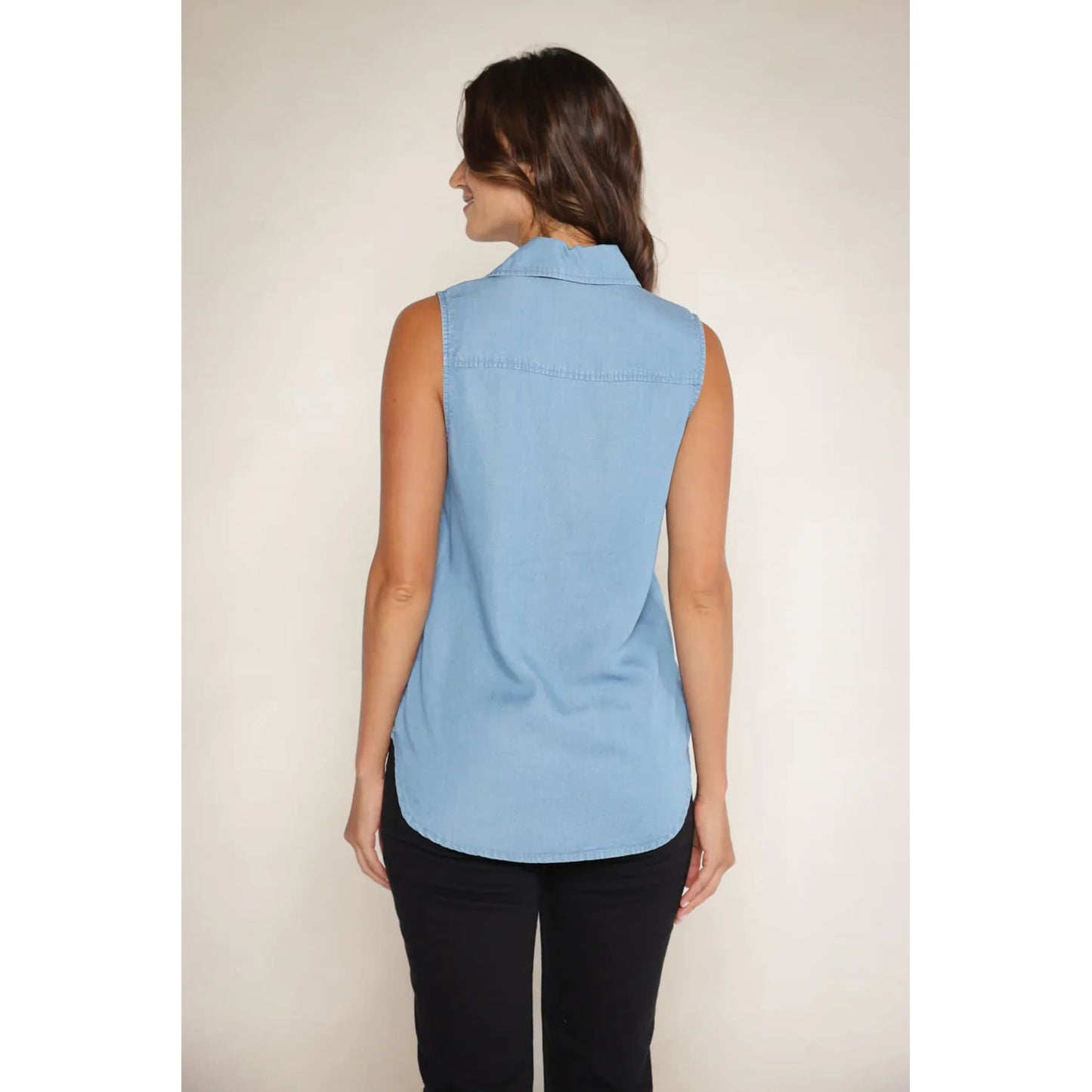 MATTY M - EUCLID SLEEVELESS SHIRT - Tops