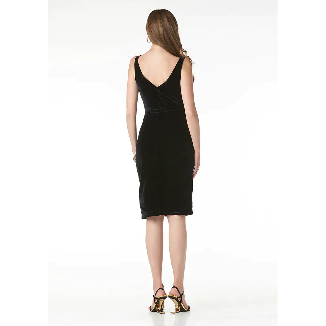 TART COLLECTIONS - AMAYA VELVET DRESS - BLACK - Dresses