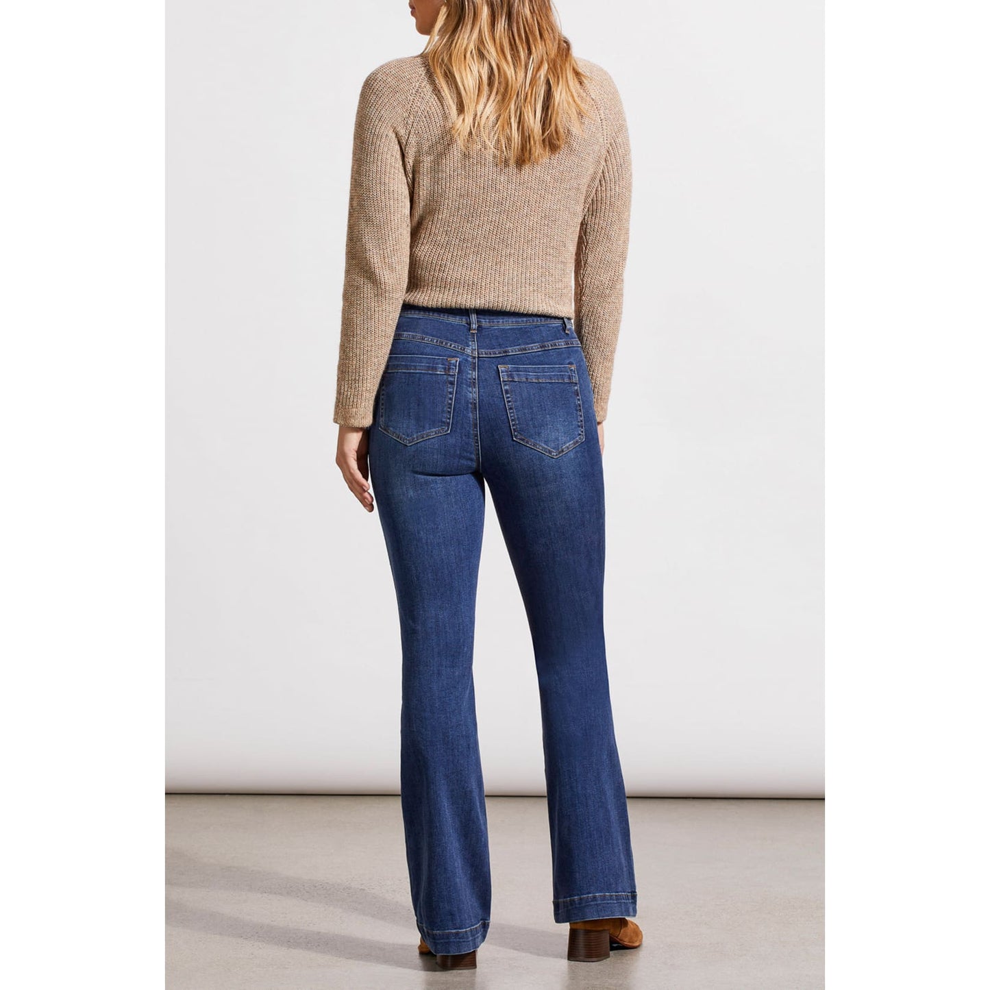 Tribal - 5562O-2020 AUDREY PULL ON FLARE JEANS - Pants