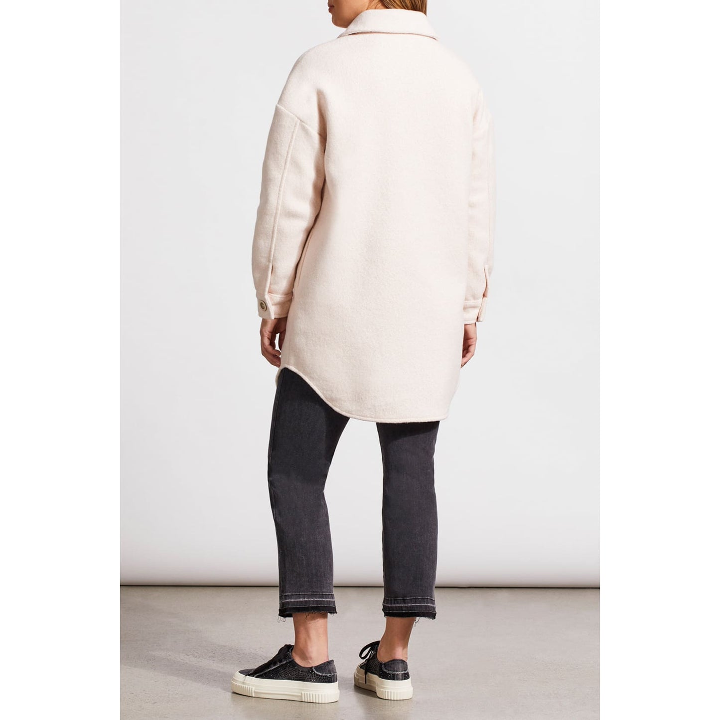 Tribal - 7909O-4856 BOILED WOOL JACKET WITH POCKETS - Jackets and Coats