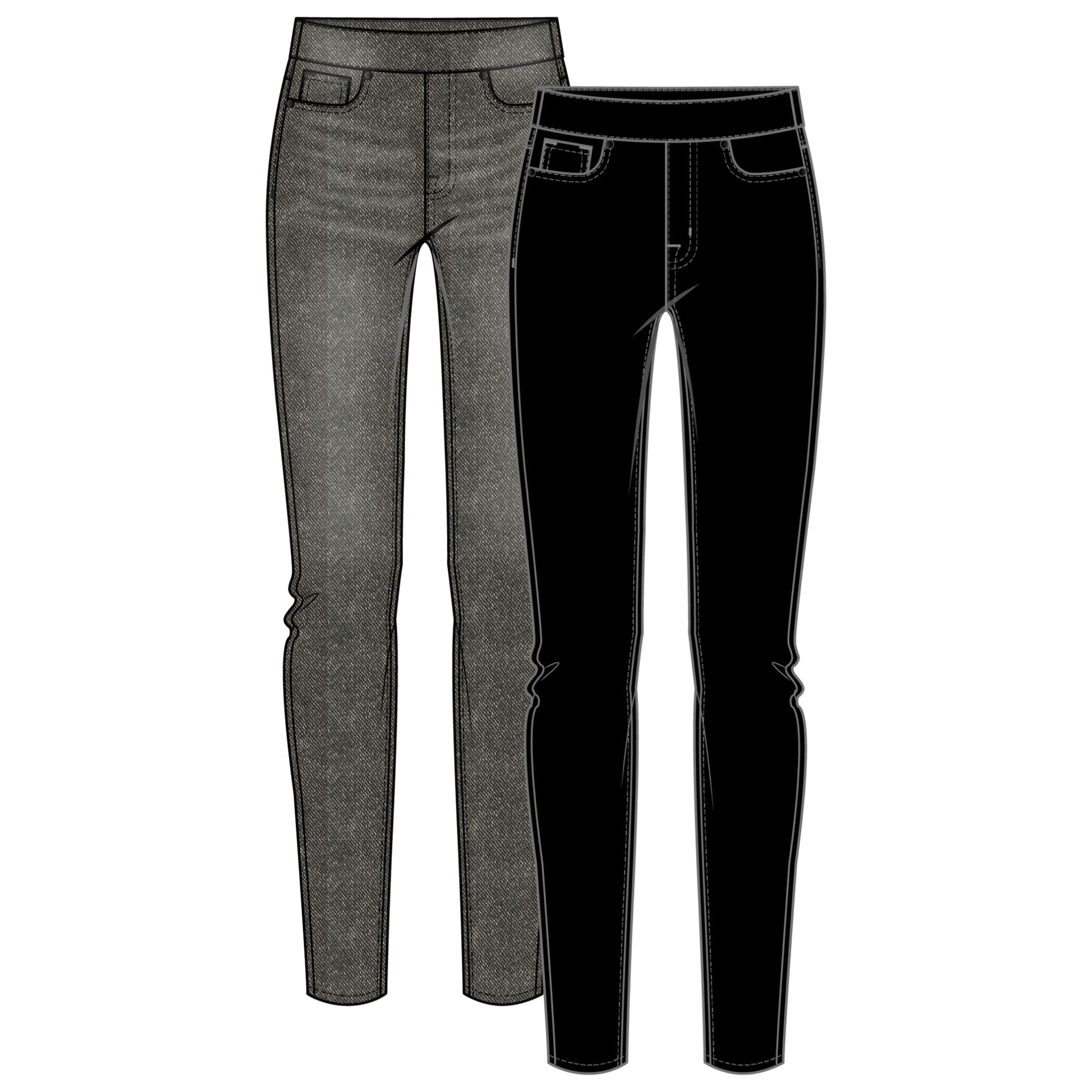Tribal - 7987O-4901 AUDREY PULL ON ANKLE LEGGING - Pants