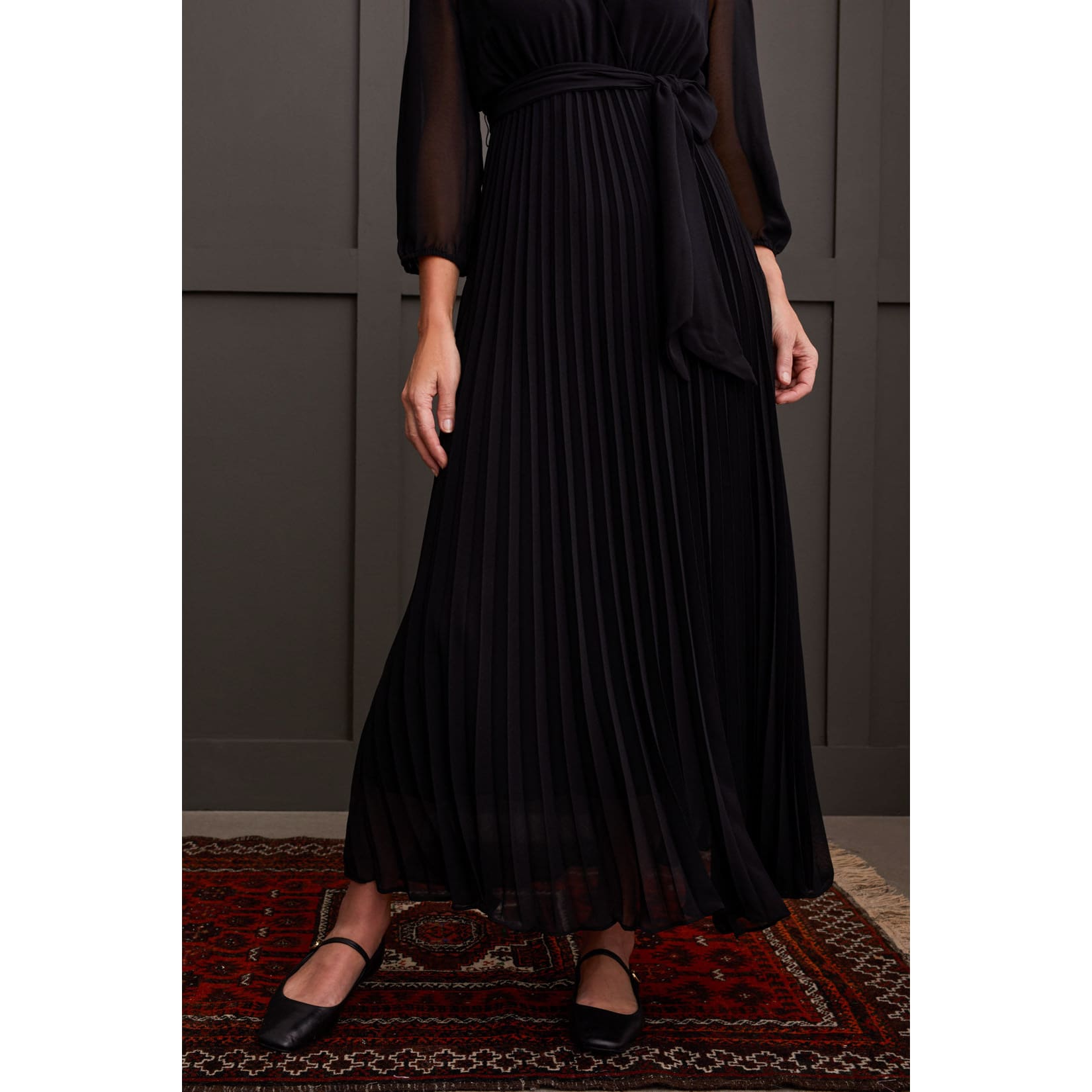 Tribal - 907O-3952 3/4 SLEEVE V-NECK DRESS - Dress