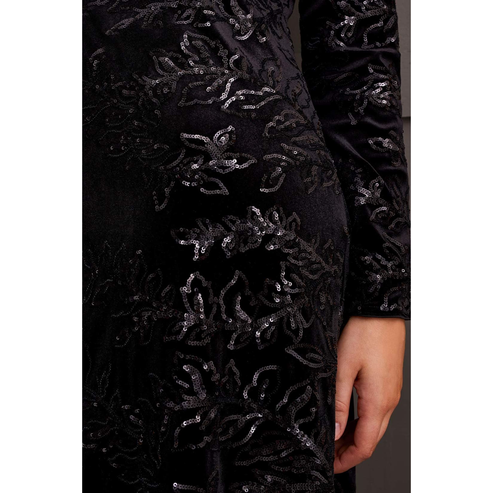 Tribal - 908O-5192 LONG SLEEVE LINED DRESS - Dress