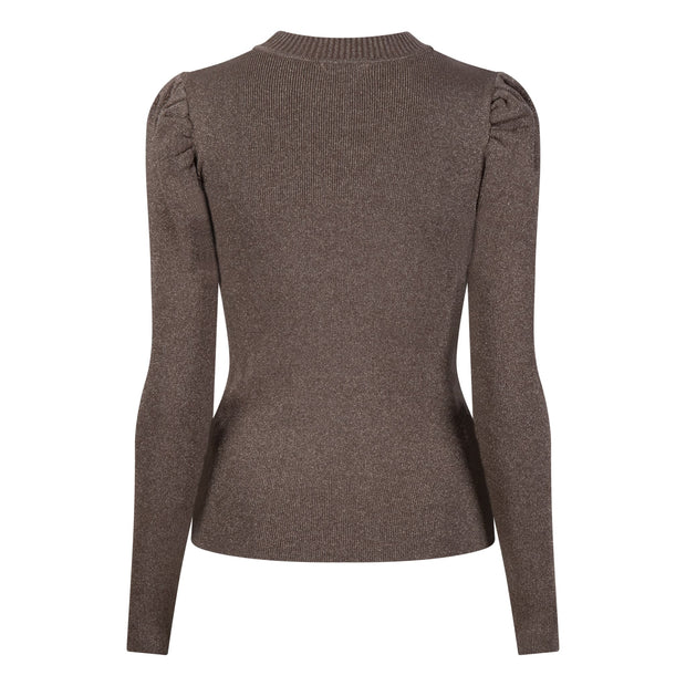ESQUALO - F2331518 SWEATER TURTLE NECK LUREX - Tops