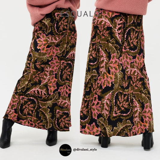 ESQUALO - F2414507 SKIRT GLOBAL FLOWER - Skirt