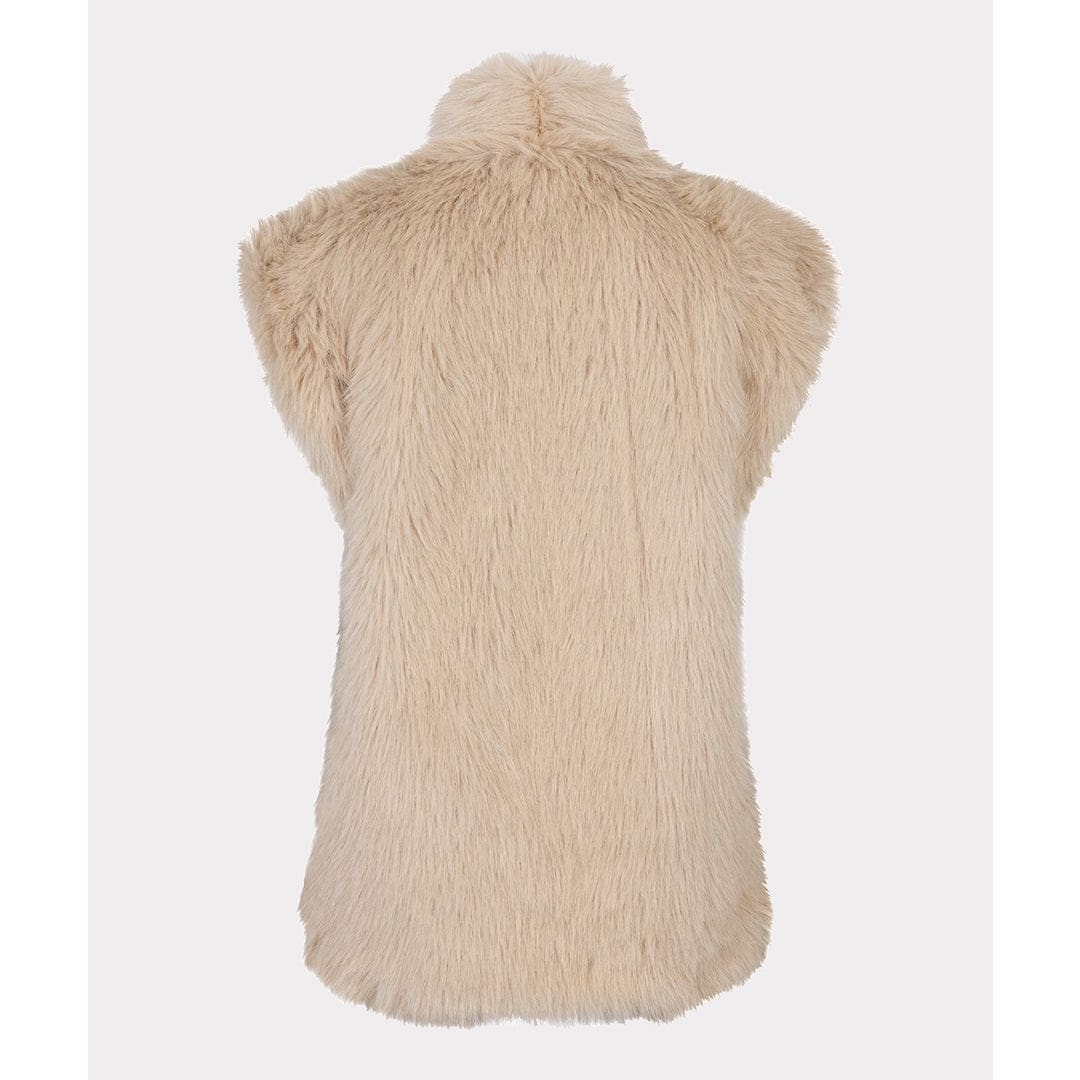 ESQUALO - F2437505 GILET HAIRY VEST - Jackets and Coats