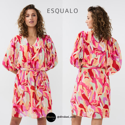 ESQUALO - HS2415202 DRESS SHORT HEAT WAVE - Dress