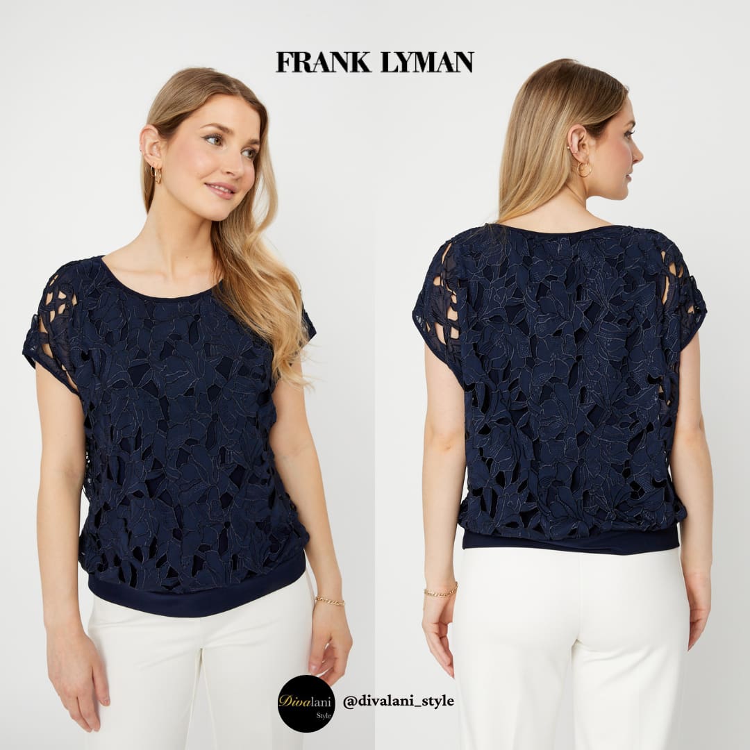 Frank Lyman White Woven Top Style 61175 main image 1