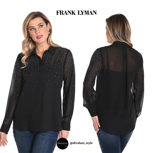 Frank Lyman - 243414U WOVEN BLOUSE - Tops