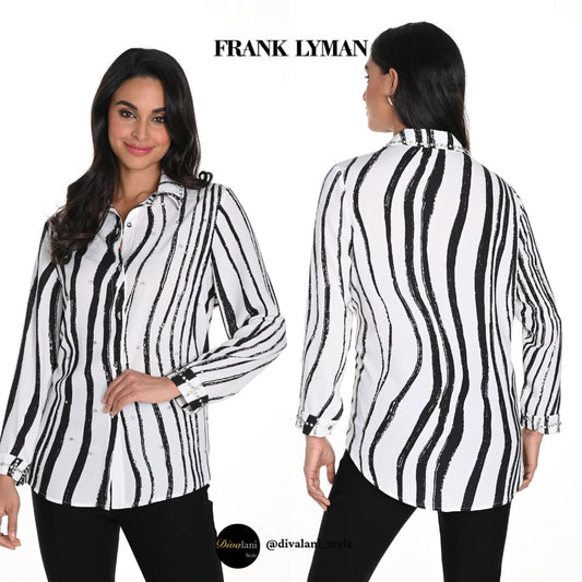 Frank Lyman - 243480U WOVEN BLOUSE - Tops