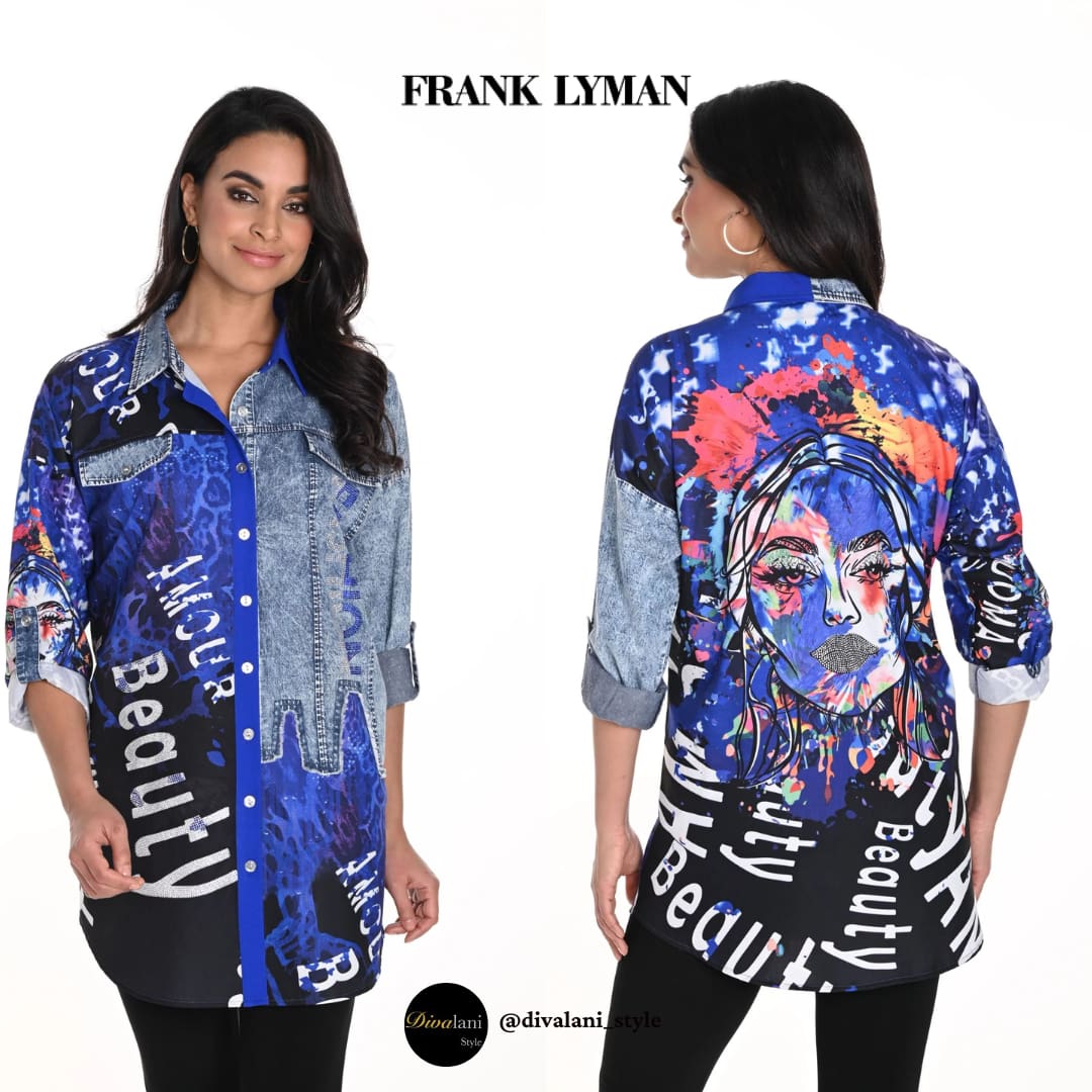 Frank Lyman - 243528U WOVEN TOP - Tops