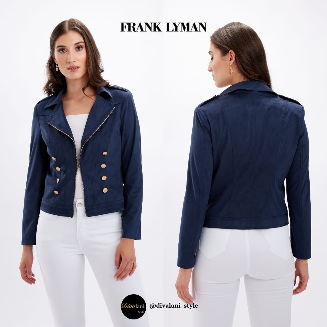 Frank Lyman - 246206U KNIT MOTO JACKET - Jackets and Coats