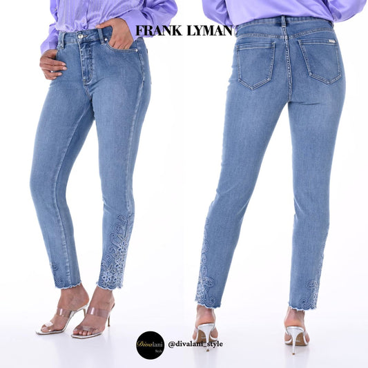 Frank Lyman - 246220U WOVEN DENIM PANT Pants