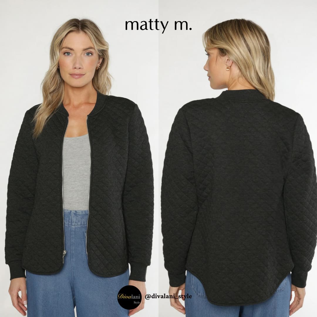 MATTY M - GWEN QUILTED JACKET - Jackets and Coats