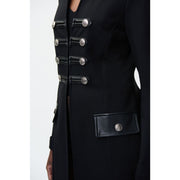 Joseph Ribkoff - 224078 Military Jacket Black - Jackets and Coats