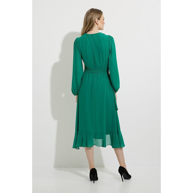 Joseph Ribkoff - Wrap dress Emerald - Dresses